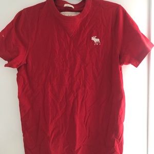 Red T-Shirt Abercrombie & Fitch
